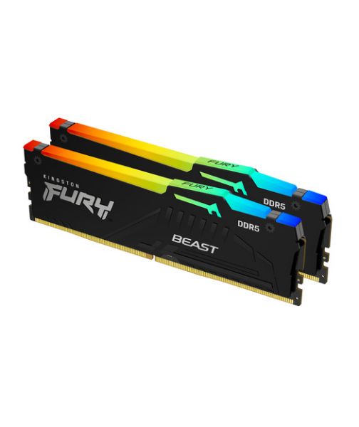 64GB 5600MT/s DDR5 CL36 DIMM (Kit of 2) Beast RGB EXPO Turkey resmi